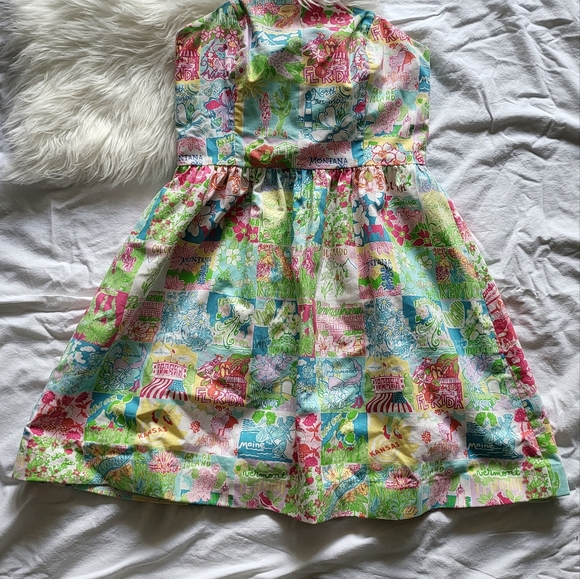 Lilly Pulitzer Strapless Dress